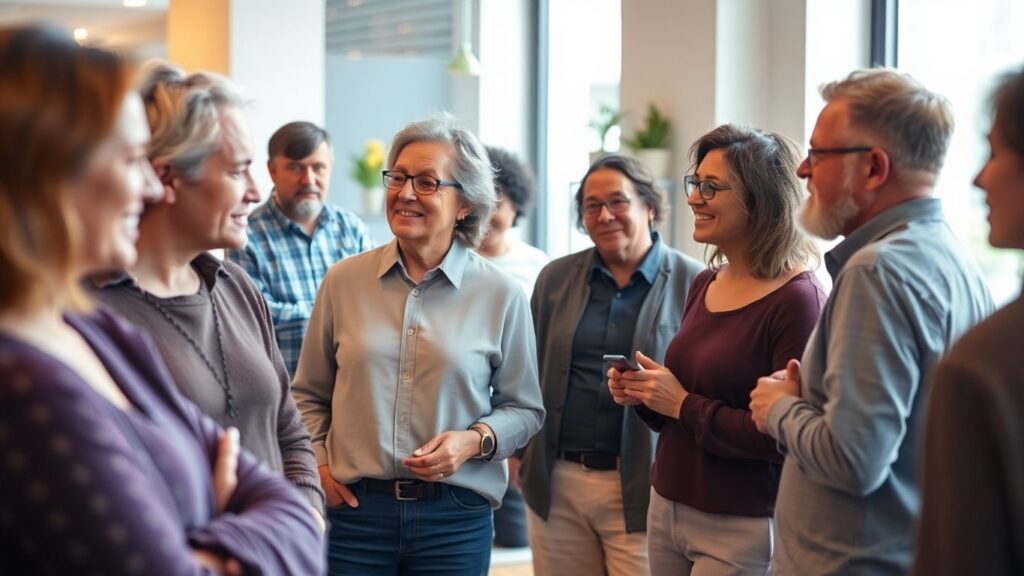 Swingers engaging in safe STI prevention practices.