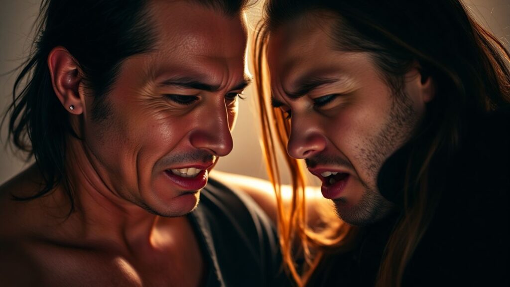 Emotional expressions of jealousy, shame, and pleasure.