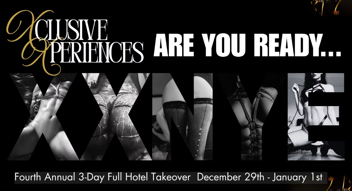 4th Annual 3-Day New Years Eve Hotel Takeover at Xclusive Xperiences (Dec 29, 2025– Jan 1, 2026)