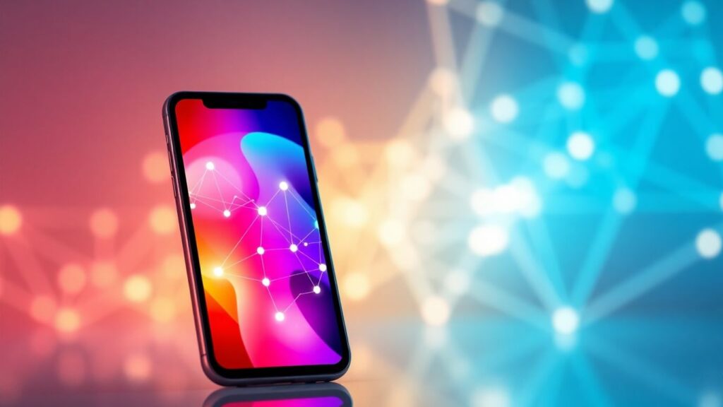 AI dating app checklist on a smartphone screen.