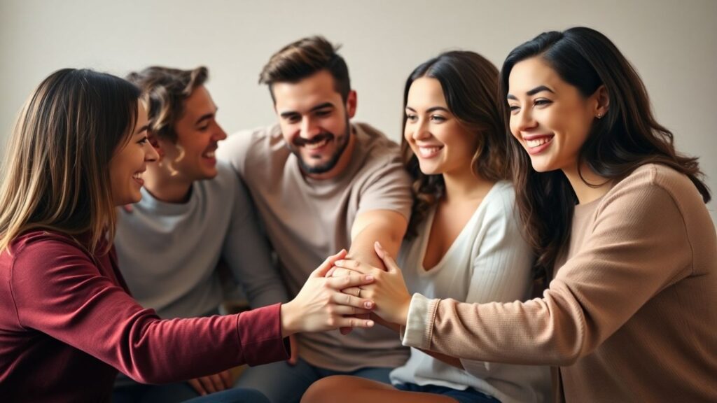 Intimate connection in polyamorous relationships.