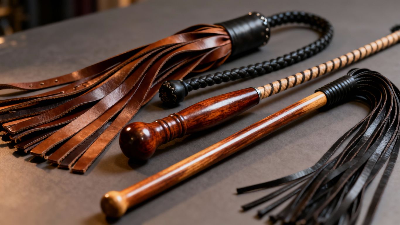 First Impact Toy Guide: Floggers, Crops, Canes, Whip Explained