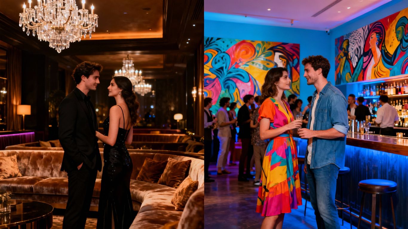 Black Sheet vs. Regular Swingers Parties: Key Differences