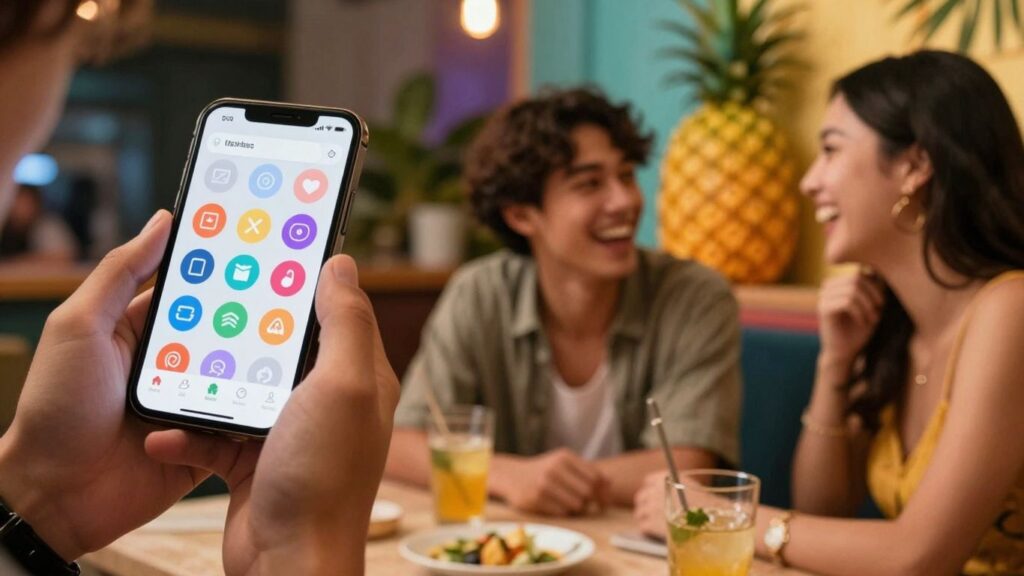 Dating apps versus real-world social interaction