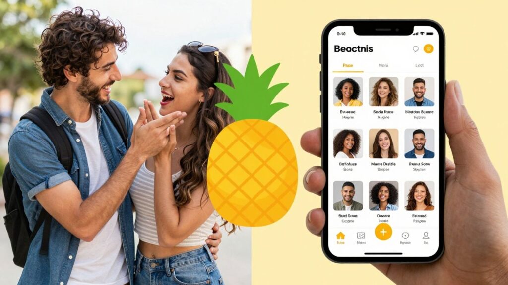 Pineapple and dating apps comparison