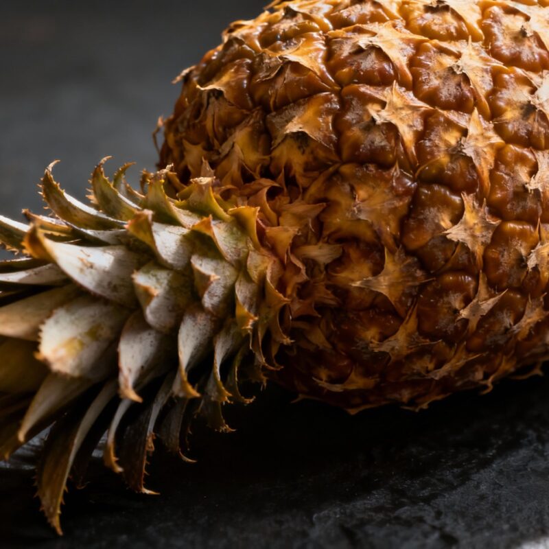 Upside-down pineapple, a symbol of swinging.