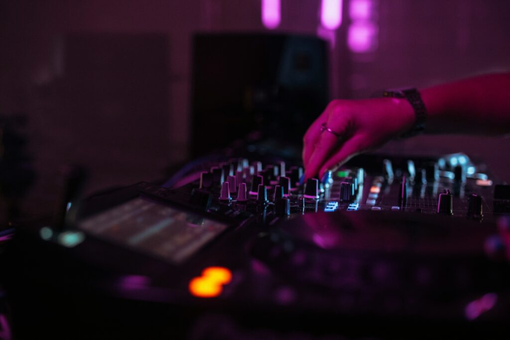 a person that is playing some kind of music